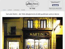 Tablet Screenshot of martiniabbigliamento.com